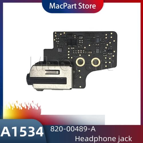 820-00489-B New Earphone Connector For Macbook 12" A1534 Headphone jack 2015-2017 Year 820-00489-A