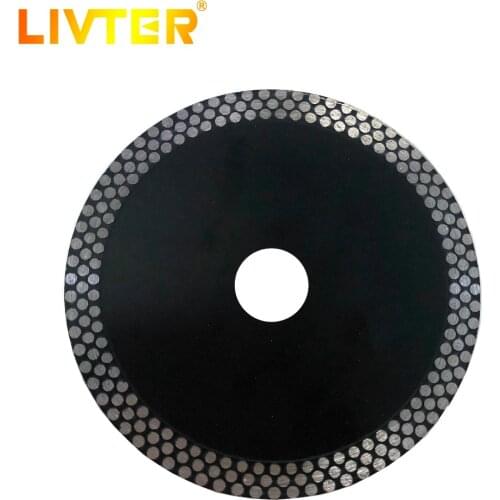 LIVTER 125mm 4.9inch Wave Style Diamond Saw Blade for Porcelain tile ceramic cutting aggressive disc marble granite Stone 10pics