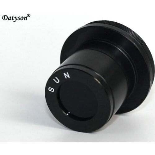 Datyson Astronomical telescope sun filter camera adapter Alluminum alloy material sun filter lens 1.25" fast shipping