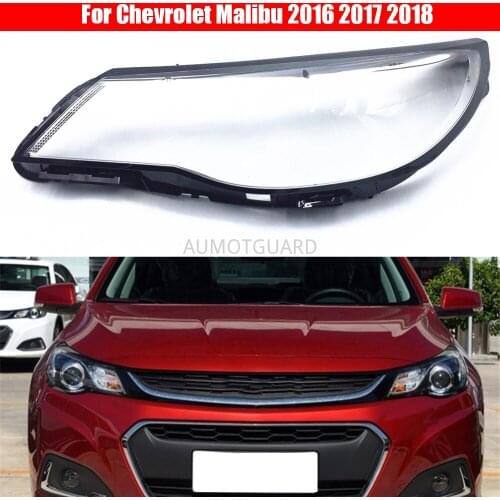 Car Headlamp Lens For Chevrolet Malibu 2016 2017 2018 Car Headlight Headlamp Lens Auto Shell Cover