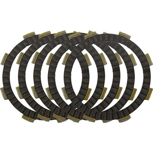 Motorcycle Engine Parts Clutch Friction Plates Kit For KAWASAKI KLT185 KLT 185 1986 1987 KLT160 1985 #CP-00012