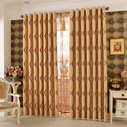 Lychee Spindrift Stripe Curtain Window Blackout Curtain Shade Curtains for Living Room Bedroom