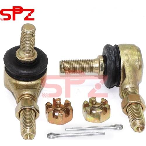 Mayitr 1Pair Metal M10 Tie Rod Ball Joint For 50cc 70cc 90cc 110cc 125cc 150cc 200cc 250cc ATV Quad 4-Wheeler