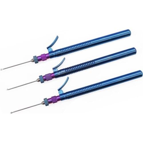 Microscopic intraocular retinal tweezers Titanium alloy intraocular retinal tweezers 20G