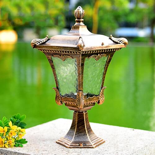Column head lamp wall head lamp community wall lamp garden courtyard led outdoor waterproof door post lamp railing lamp gate