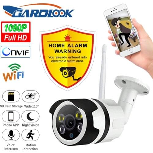1080P Outdoor Wifi IP Camera Waterproof Camera P2P ONVIF Audio 2MP Security CCTV Camera Video Surveillance