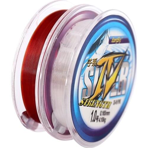 Fishing Line Nylon Fluorocarbon 50M Freshwater Saltwater Wire Outdoor Pesca Accessories Pro Carp Wedkarstwo Peche Line Pesca
