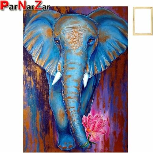 ParNarZar 5D DIY Diamond Painting Kits - Religious Elephant - For Home Wall Decorations
