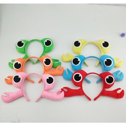 Women Girl Animal Ear Headband Crab Fish Headbands Party Cosplay Head Band Christmas Halloween Hair Accessories