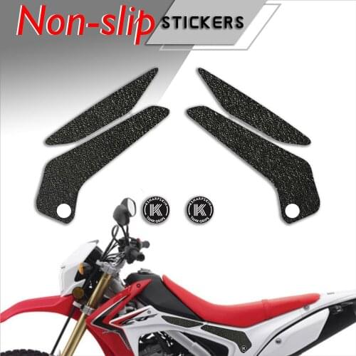 Motorcycle Non-slip Sticker Grips Protector Sticker Decal Gas Knee Grip Tank Traction Pad decals For HONDA 13-18 CRF250L