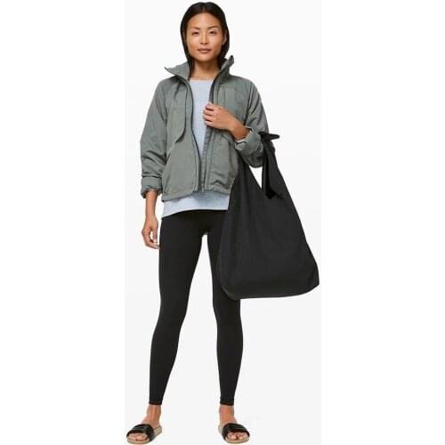 2020 LULU good quality waterproof waistbag compass patch army green cross shoulder Messenger bags men women unisex 2