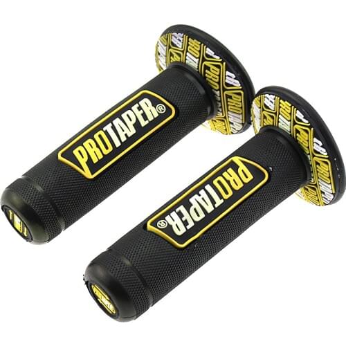 Universal Handle Grip Motorcycle High Quality Protaper Dirt Pit Bike Motocross 7/8" Handlebar Rubber Gel Hand Grips Brake Grips