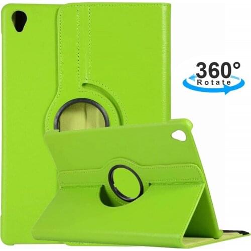 360 Rotating Case for Huawei MediaPad M6 10.8 2019 Release Flip Holder Stand PU Leather Cover For Huawei Media Pad M6 10.8 Cases