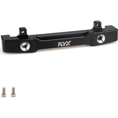 KYX Racing CNC Machined Aluminum Alloy Rear Bumper Upgrades Parts Accessories for RC Crawler Car Axial SCX24 Deadbolt 90081