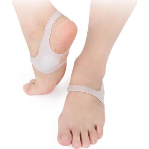 1Pair Arch Support Shoe Insert Foot Pads For Plantar Gel Flat Sleeves and Relief Arch Feet Discreet Fasciitis Pain Soft Set K2K8