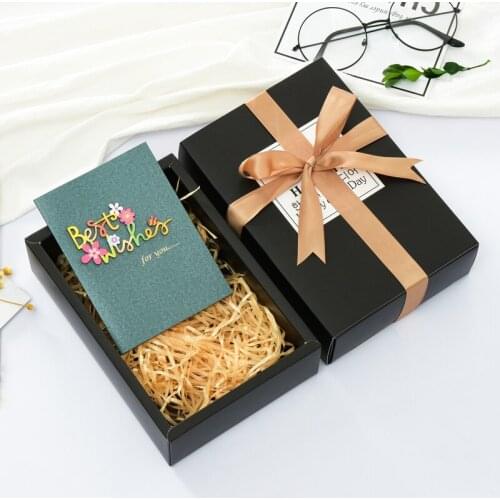 1pcs DIY Handmade Greeting Card Birthday Wedding Party Invitation Cards Postcards Thank You Cards Decor Party Supplies