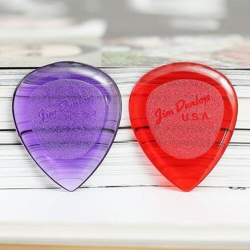1 pc Dunlop Stubby Big Tear Guitar Pick Plectrum Mediator Durable Clear Acoustic Electric Guitar Picks Thickness 1/ 2/3mm Picks