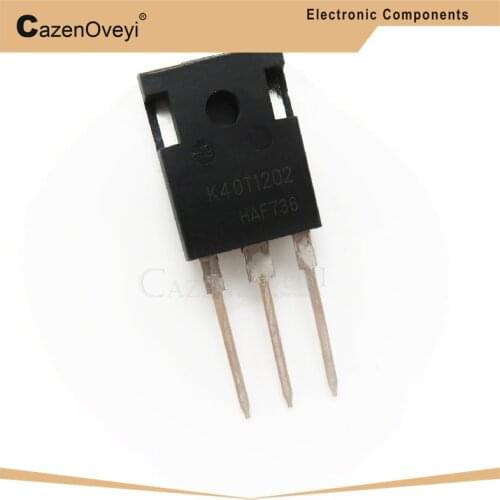 10pcs/lot IKW40N120T2 TO-247 K40T1202 TO247 IKW40N120 IGBT 40A 1200V 40T1202 new original In Stock