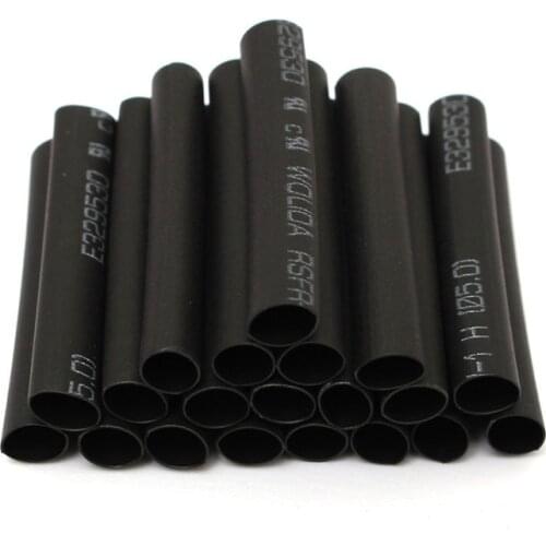 2020 Hot 127pcs/pack 2-13mm Black 2:1 Assortment Heat Shrink Tubing Tube Car Cable Sleeving Wrap Wire Kit Useful Electric Tubing