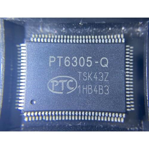 5pcs/lot PT6305 PT6305-Q QFP100 100% NEW Original free shipping