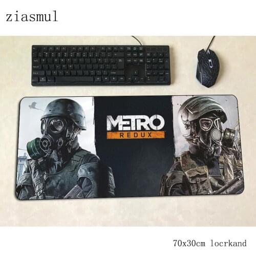 Metro 2033 mats 700x300x3mm Aestheticism gaming mouse pad big keyboard mousepad Indie Pop notebook accessories padmouse mat