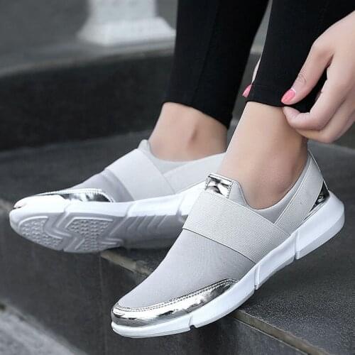 Loafers Women Shoes Spring Summer Casual Sneakers Slip-on Lightweight Walking Flats Woman Vulcanized Shoes Female Footwear 35-42