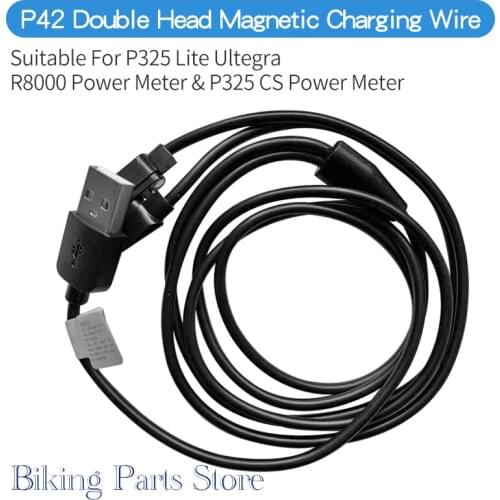 Original For P325 CS P42 Dual-Head Magnetic Charging Cable Compatible Ultegra R8000 Magene P325 Lite Dual-Side Crank Power Meter