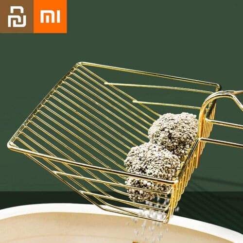 Xiaomi Metal Pet Toilet Scooper Cat Litter Shovel Hollow Jumbo Cat Litter Scoop Sifter Shovel Pet Supplies Cleaning Tool Youpin