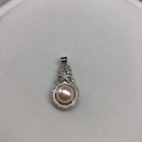 Wholesale 10pcs/lot Pendant Base Mountings Findings Jewelry Settings Accessories Parts for Pearls Beads Crystal Agate Coral Jade