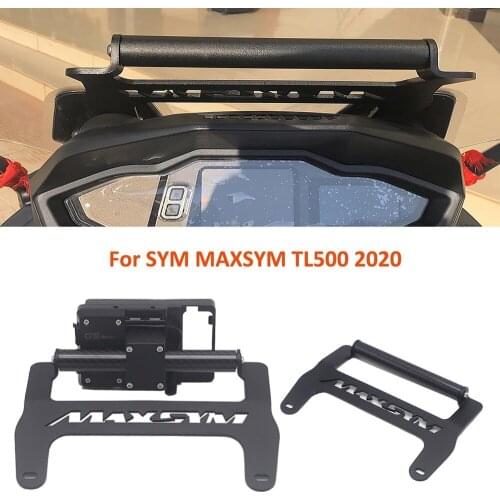 NEW 2020 Motorcycle For SYM MAXSYM TL 500 TL500 Front Phone Stand Holder Smartphone Phone GPS Navigaton Plate Bracket