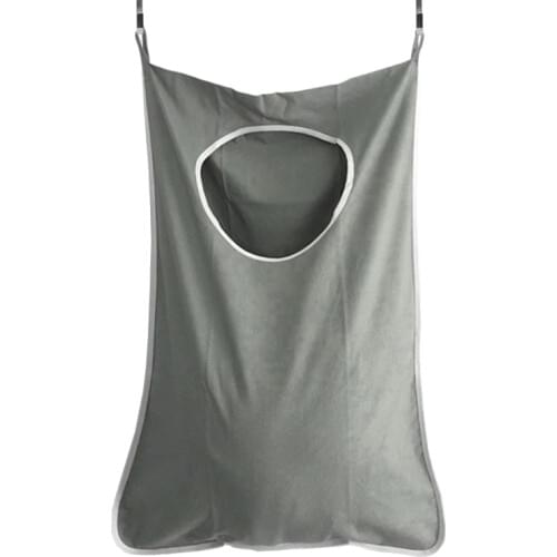 Door Hanging Laundry Bags For Dirty Clothes Washing Machines Wall Mounted Bathroom Storage Bag Hanging Laundry Hamper With Hooks