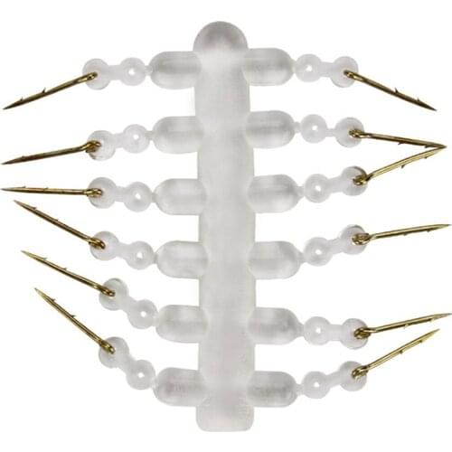 Carp Fishing Hair Rig Baits Pins for Carp Boilies Pop ups Metal Bait Spike Carp Fishing Hook Bait Boilies Pin 12PCS