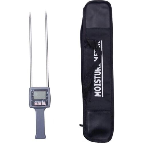 Professional Moisture Meter Hygrometers Portable Backlit Moisture Tester For Automatic Compensation Versatile Quick Measurement