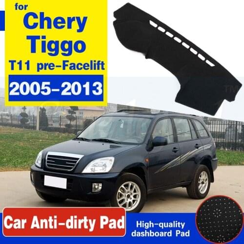 Anti-Slip Mat Dashboard Cover Pad Sunshade Dashmat Protect Car Accessories For Chery Tiggo T11 2005~2013 pre-Facelift 2007 2009