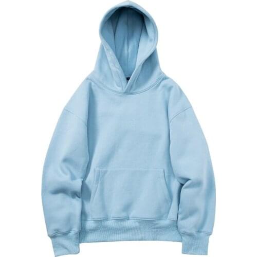 Kanye West Streetwear Oversize Sweatshirt Men and Women Fleece Winter Hoodies Hip Hop Hoody