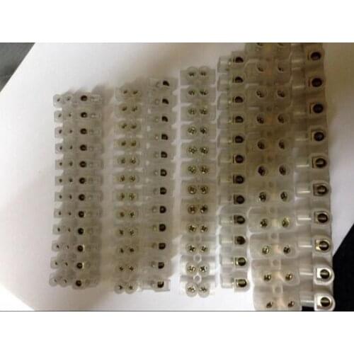 X3-2012 terminal block connector 12P current 20A Wire 3mm2 With the cable ,Through type