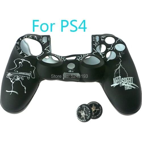 10PCS Flying Car CAP Soft Silicone Rubber Case Silicone Case CAP Cover For Playstation PS4 Controller Protection For PS4 Gamepad