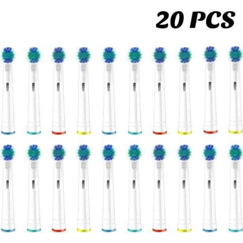 20pcs/lot Electric toothbrush head for Oral B Sensitive Replacement Brush Heads D25 D30 D32 4739 3709