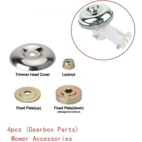 3pcs/4pcs Gearbox Metal M10 Nut Fixing Kit Strimmer Brushcutter Replacement Kits Garden Power Equipment Lawn Mower Accessories