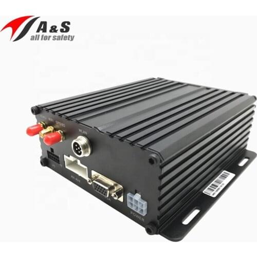 4 Camera DVR For Car 4CH HD Car DVR With GPS 3G Support SIM Card