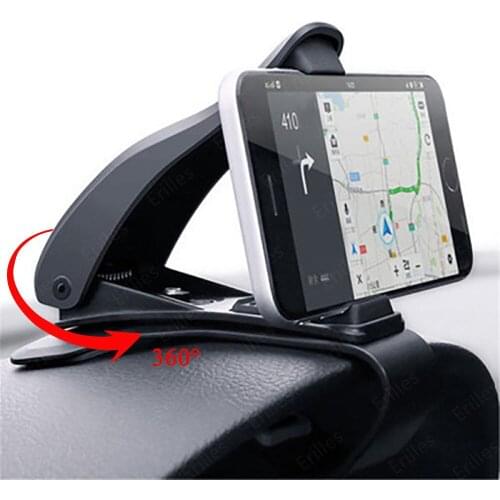 Car Phone Holder Universal 360 Mount Phone Stand Adjustable Car Dashboard GPS Navigation Holder mobile For Xiaomi Samsung Holder