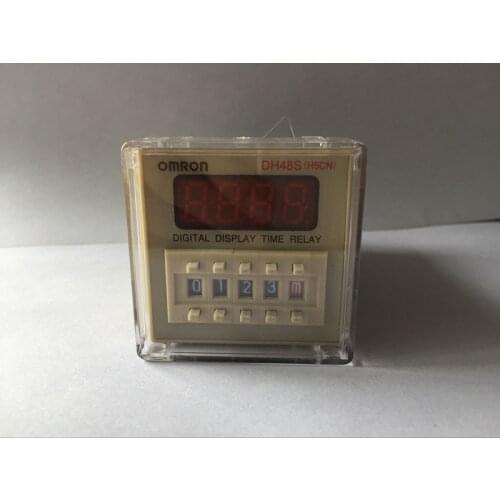 DH48S-2Z 0.01S-9999H LED Display Programmable Digital Counter Relay AC/DC12V 50/60Hz 48*48*97mm