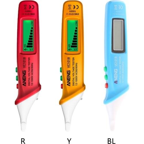Electric Tester Pen AC Voltage Meter Detector 1000V Voltmeter Buzzer Non-contact