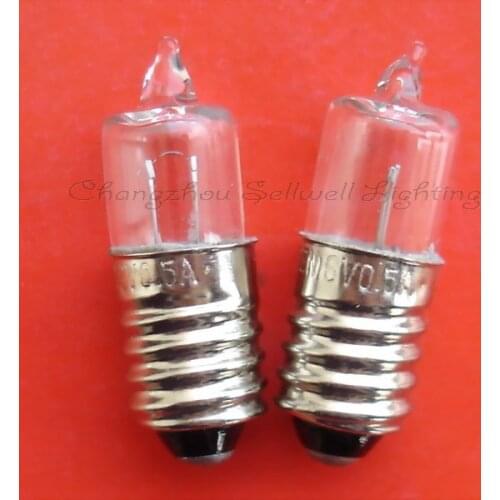 Halogen light 6v 0.5a e10 A687 GREAT 10pcs sellwell lighting