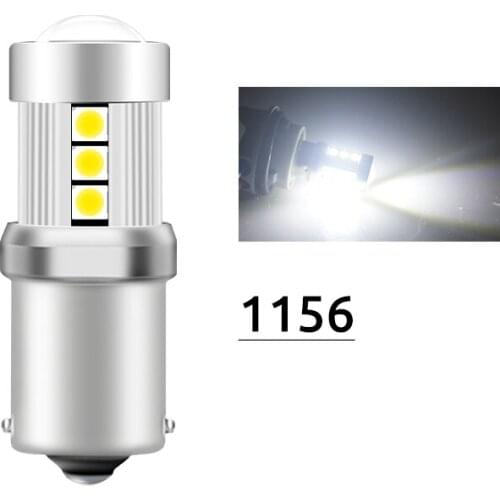 2Pcs BA15S 1156 BAY15D 1157 Signal Lamp Bulb Super Bright 3030 15SMD Canbus Auto Backup Reserve Lights Tail Lamp