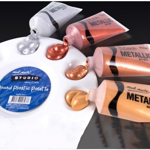 Acrylic paint set 50ml gold silver copper acrylic painting diy waterproof 4 sticks