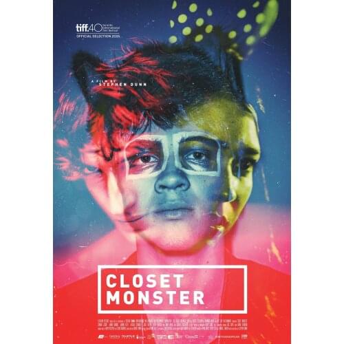Closet Monster Movie Art print Silk poster Home Wall Decor