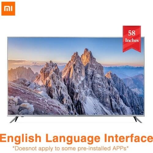 2019 NEW Xiaomi TV 4s 58 Inches 4K HDR 2GB 8GB Smart TV Voice Control Built in Xiaoai Speaker Dolby Audio TV