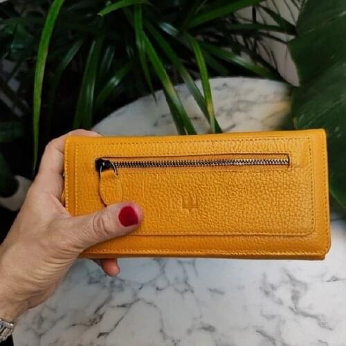 Ghetto Roma Genuine Leather Portfolio Wallet, Handmade, Made in Turkey