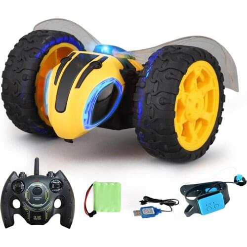 RC Car Rechargeable Off Road Race Cars Bumble Bee Rock Crawler Music Electric RC Toy Car